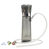 CRUSHER Acrylic LED Tobacco Pipe Hookah Set with Grass Herb Bowl Narguile Complete for Car Pipes Smoking Accessories