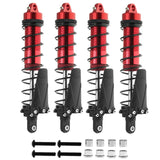 4PCS Metal 120Mm Shock Absorber Oil Damper For 1/10 RC Crawler Car Axial SCX10 AXI03007 RBX10 D90 TRX4 Replacement Parts