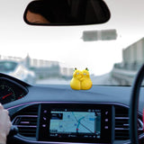 Ornaments Cute Resin Car Decoration Doll Mini Auto Interior Dolls Dashboard Accessories Women Gifts For