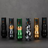 EXO Wireless Tattoo Machine Kit Powerful Coreless Motor Chargeable Lithium Battery 2 Battery RotaryTattoo Pen Set