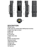 1080P 4 LED Lens Car DVR 270° Rotating HD Video Recorder Camera Auto DashCam Dash Cam Universal Automotive Accessories