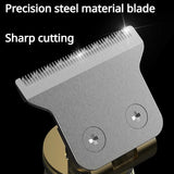 Resuxi LH-203/207 Professional Carving Mark Gradient, Men's Home Hair Clipper, Trimming White T9 Small Clipper