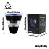 Electric Hookah Кальян Bowl Set Rechargeable Dry Burning E-Head Cigarette Holder Tobacco Bowls for Smoking Accessories