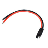 30cm 10AWG Single Ended Inout / Output DC Power Automotive Extension Cable Solar Panel Battery SAE Plug
