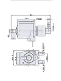 220V Jiayin Electromagnetic JYPC-8 Steam Coffee hine Universal Suction Small Water Vibration Pump
