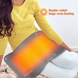 1pc, Smart Thermostatic Blanket, Graphene Usb Heating Pad Hot Compress Abdomen, Waist And Back Heating, Travel Blanket Double-Sided Large Area Heating More Warm Winter