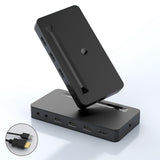 4K 30Hz KVM Switch -Compatible/USB Sharing 4 In 1 Out Switcher Video Display Switch Splitter