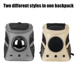 Space Capsule Outdoor Puppy Pet Travel Bag Breathable Portable Pet Cat Dog Carrier Backpack Pet Supplies Large Capacity Pet Bag