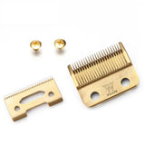WMARK Professional Cordless Hair Blade High Carton Steel Clipper Accessories Golden for Choice