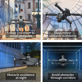 New Professional with 3-Axis Gimbal FPV Aerial Aircraft Laser Obstacle Avoidance EIS Anti-shake Camera GPS RC Drone