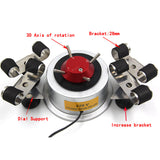 Premium Quality 220V Traction Driven Automatic Winder for 4 Watches Cyclotest Watch Test hine