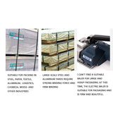 New V1 PP PET manual electric hine tension 3500N with digital display packing tool
