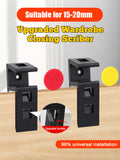 Wardrobe Board Woodworking 16-18mm Jigs Fi Clip Carpentry Closing Fixed Clamp Tool Wood Marking Fixture