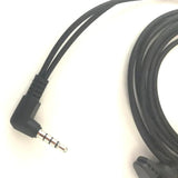 Yaesu Vibrate Ear Bone Earpiece Speaker Mic 2 in1 Finger PTT Headset for VX-3R VX-2R FT-60R VX3R VX5R FT-60 VX-110 Walkie Talkie