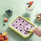 Durable DIY Kids Plate Rolled Ice Cream Maker - Homemade Frozen Yogurt & Gelato