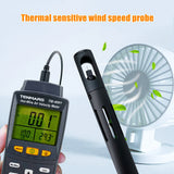 TM4001 TM4002 Hot Wire Thermal Anemometer Velocity Meter TM-4001 TM-4002 Speed Wind Volume Temperature Humidity Tester
