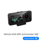 Vjoycar S11 Smart GPS Car Slope Meter TMPS Over Speed Alarm Inclinometer Offroad accessoris 4x4 GPS Speedometer Car Hud