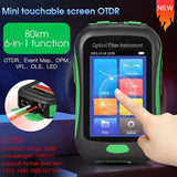 Handheld AUA-16A OTDR 60KM Fiber Ranger 1550nm 20dbm Optical time domain reflectometer with VFL FC/SC Connector