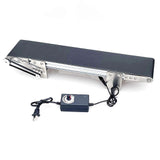 Metal Desktop Conveyor Belt Small Assembly Line Electric Conveyor AC100-240V js