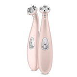 Handheld RF EMS eye beauty massager anti dark circle skin whitening eye warming beauty sticker