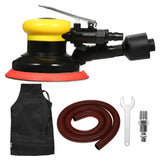 5'' Vacuum Air Random Orbital Non-vacuum Sandpaper Polished Grinding hine Pneumatic Sander