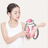 U-shaped trigger point roller 360° full body massage tool arm leg neck muscle massager sports fiess equipment