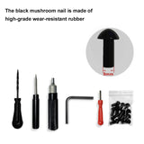 Car Kit Quick Vacuum Tyres Puncture Mushroom Plug Probe Nozzle for Motorcycle Bike Tire Repair