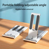 Folding Phone Holder Desktop Stand Multi Angle Support Tablet Bracket