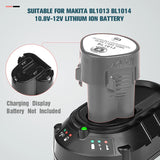 For 10.8V 12V Battery Li-ion Replacement BL1013 BL1014 Electric Drill Screwdriver Power Tool Charger DC10WA