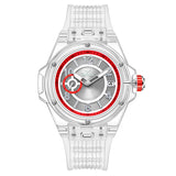 Fashion Watch Men and Women Brand ONOLA Luxury Transparent Plastic  Waterproof Quartz Silicone Men Watches Relojes Para Hombre