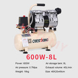 8L/30L 220V Silent Oil-Free Small Industrial High-Pressure Pump Car Air Compressor
