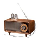 Retro Speaker Mini Retro Phonograph Shape Stereo Speaker Exquisite Gramophone Music Box Table Desk Decoration