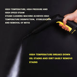 2000W steam cleaner for household high temperature sterilization disinfection, interior floor, kitchen and car cleaning
