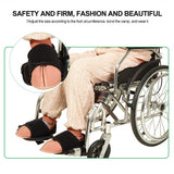 Shoe Anti-Slip Wheelchair Pedals Foot Rest for Elderly Patient Safety Footrests Fixed Strap Wear-Resistant
