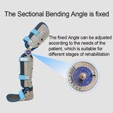 Adjustable Pads Leg Ankle Brace-Orthopedic Knee Support Joint Pain Relief- Protector Bone Orthosis Ligament