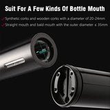 Electric Automatic Red Wine Opener with Foil Cutter - Kitchen Gadget & Accessory