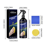 100ml Auto Retreading Waterproof Remove Stains Interior Detaig Care Refurbishing Agent Universal Car Accessory