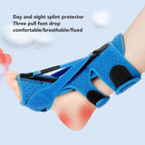 Adjustable Plantar Fasciitis Night Splint Breathable Drop Orthotic Stabilizer Brace Double Fixed Pains Relief Patients New