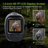 Monocular Night Vision Device 1080P HD Infrared Camera 5X Digital Light Zoom Hunting Telescope Outdoor Search Full Darkness 300m