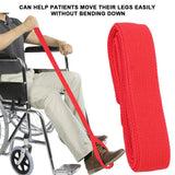 Portable Disabled Elderly Strap Foot Knee Lifting Device Leg Mobility Aid Help Patients Move Their Legs Mover Tool