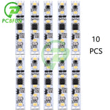 1/5/10Pcs DC12V LED Strip with no darkareas three color manual scanning wardrobe light infrared induction switch module
