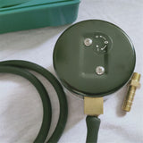 Gauge Kit for Natural or LP Gas,Manifold Gas Pressure Test Kit,Hose Length 3.3Feet,1/8In NPT BrassConnector