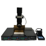 Puhui T-862++ 800W Infrared BGA Rework Station Soldering Welder Phone Motherboard Repair Desoldering hine with Solder Iron