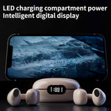 Ear Clip Type Non-In-Ear Wireless Digital Display Bluetooth Headset Game Painless Wearing Super Long Lasting Sports Headset