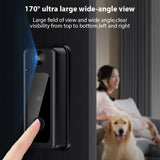 4.3 Inch 2.4G Visual Intercom Doorbell - With Screen, BT Wireless, Smart High-definition, Intelligent, Two-Way