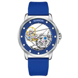 GUANQIN Business Sapphire Mechanical Automatic Winding Men's Watch Stainless Steel Waterproof Bracelet Accessories 2022 New