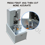 220V Electric Rounder Fillet Cutter Round Corner hine R3-9 Knife Paper Trimmer Speed 1400r/min