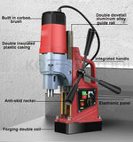 AX28/AX28RE Maximum 28mm,Powerful Magnetic 220V Portable Electric Mag Drill Press Drilling hine