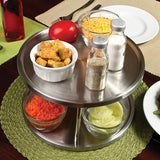 Turntable Cupboard Organizer, Lazy Susan,Multi-Functional Rotating Spice Rack For Kitchen Storage