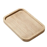 Camping Portable Picnic Fruits Vegetables Chopping Boards Lacquerless Double-Sided Outdoor Wooden Cutting Board